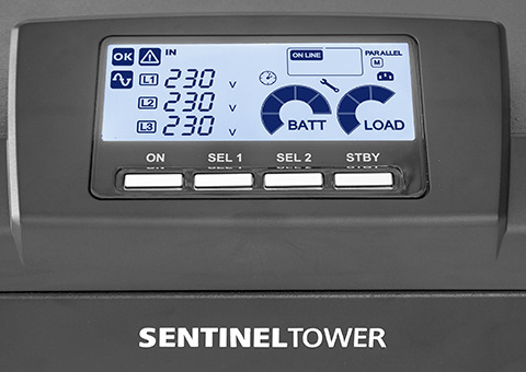 Sentinel Tower display